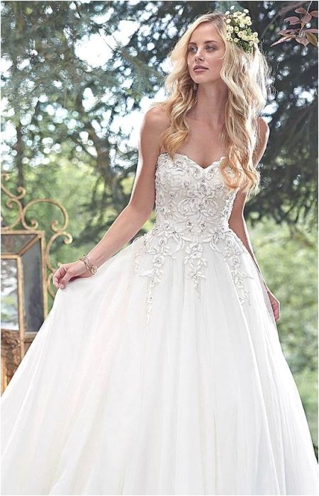 Best Hairstyle for Strapless Wedding Dress 73 Unique Wedding Hairstyles for Different Necklines 2017