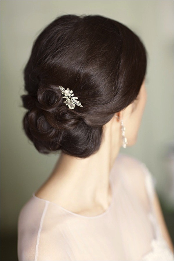 Classic Chignon Wedding Hairstyles Wedding Hair Inspiration & Tutorials the Classic Chignon