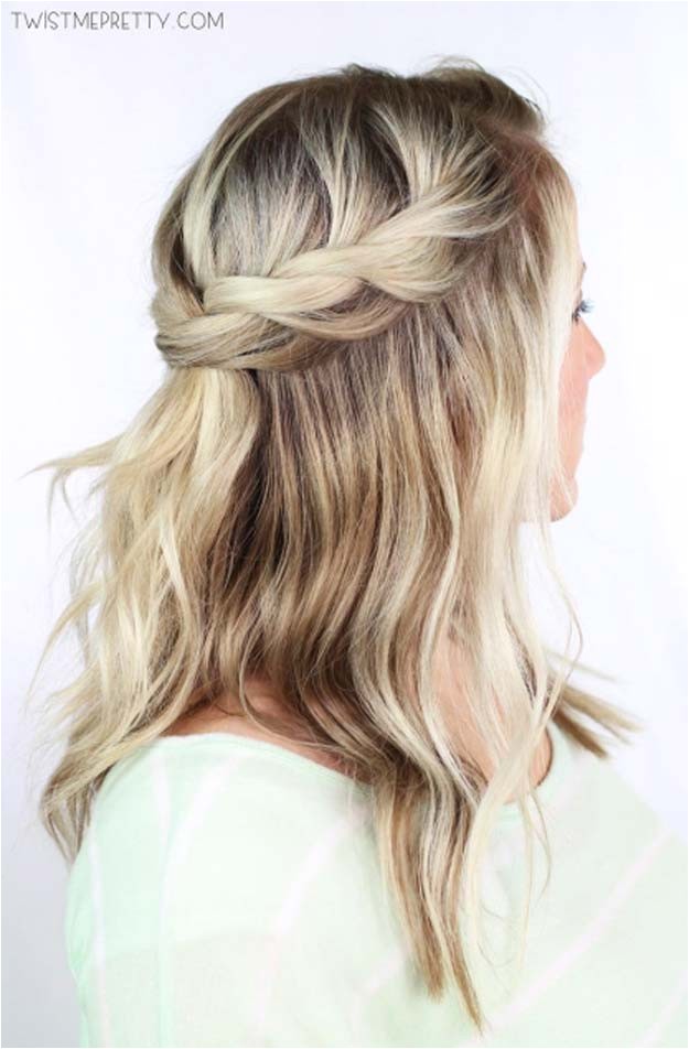 Cool Easy Fast Hairstyles 41 Diy Cool Easy Hairstyles that Real People Can Actually