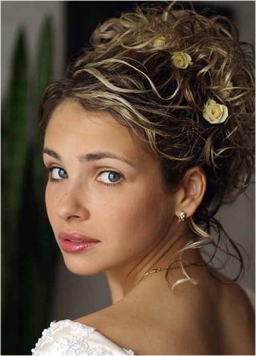 Curly Updo Hairstyles for Weddings 25 Fantastic Wedding Hairstyles for Curly Hair