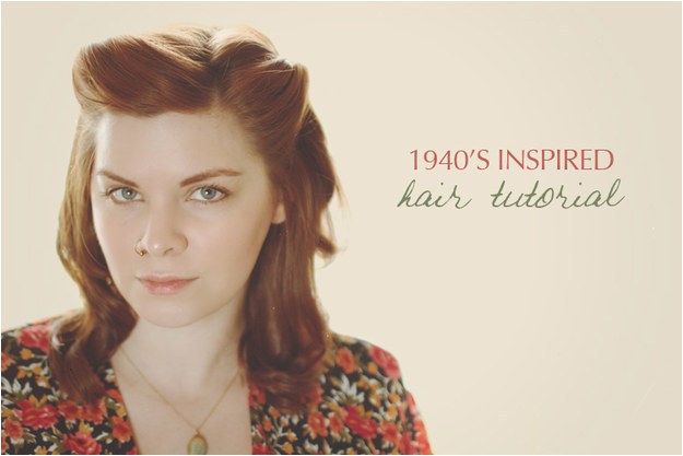 Easy 1940s Hairstyles 32 Vintage Hairstyle Tutorials You Should Not Miss