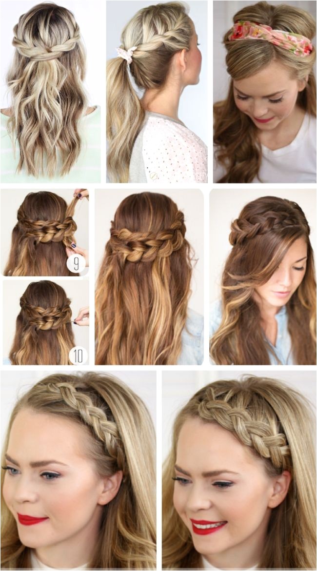 Easy and Simple Hairstyles for Party Party Hairstyles for Long Hair Using Step by Step Easy