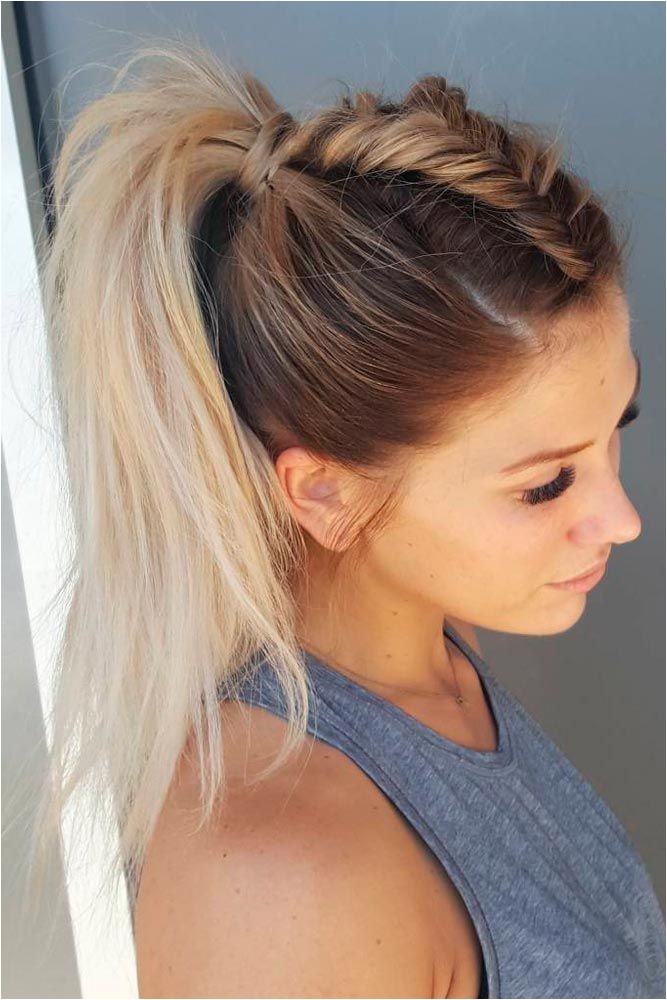 Easy but Cute Hairstyles for School 59 Easy Ponytail Hairstyles for School Ideas