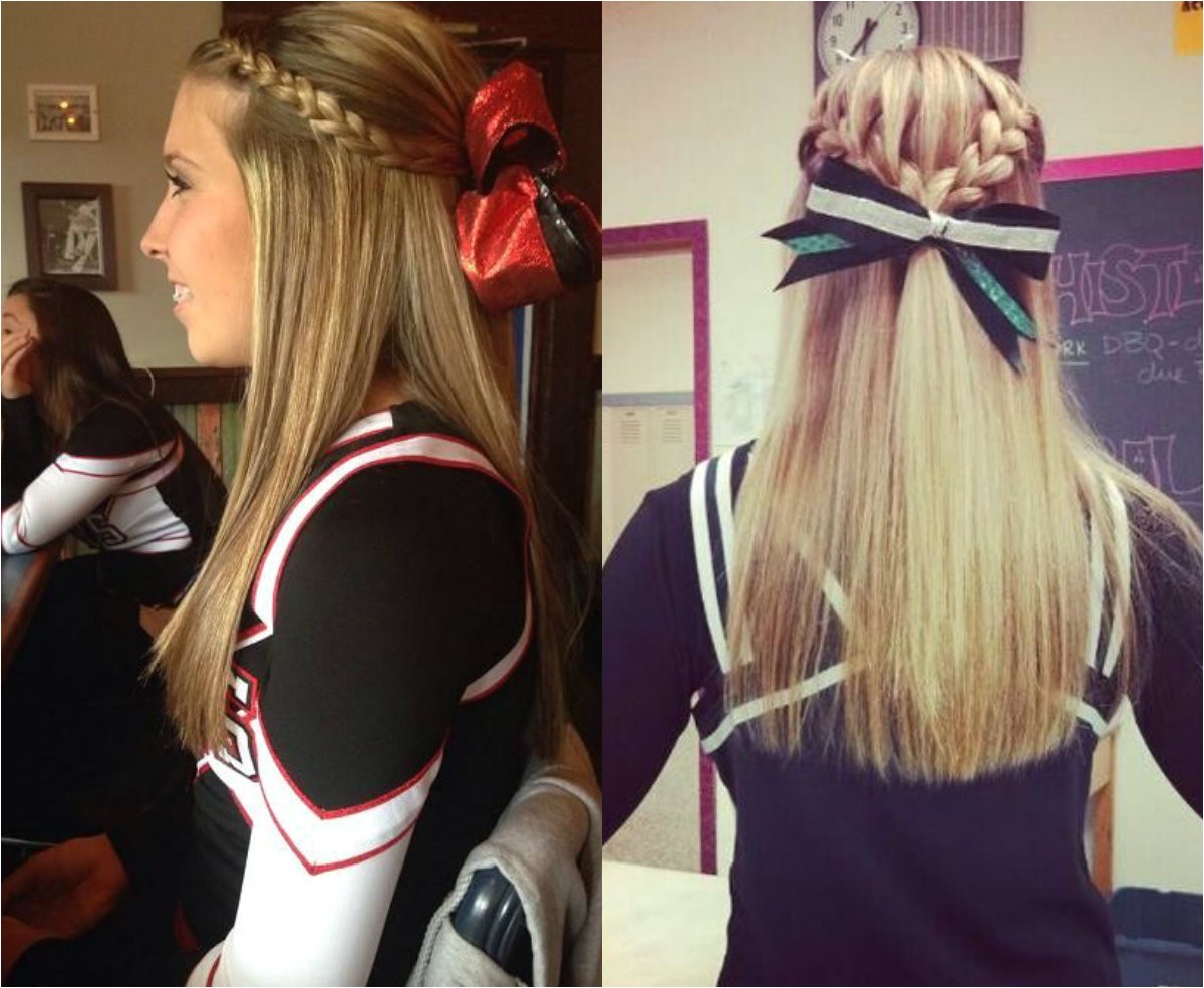 Easy Cheer Hairstyles Absolutely Cute Cheer Hairstyles Any Cheerleader Will Love