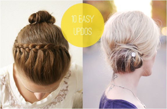 Easy Do It Yourself Updo Hairstyles Easy Do It Yourself Updos for Long Hair