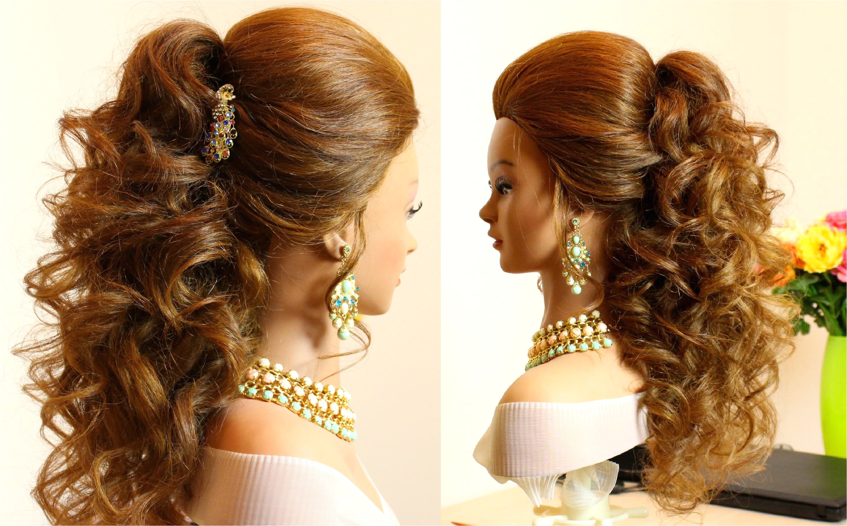 Easy formal Hairstyles for Curly Hair formal Hairstyles for Medium Curly Hair Hairstyle for