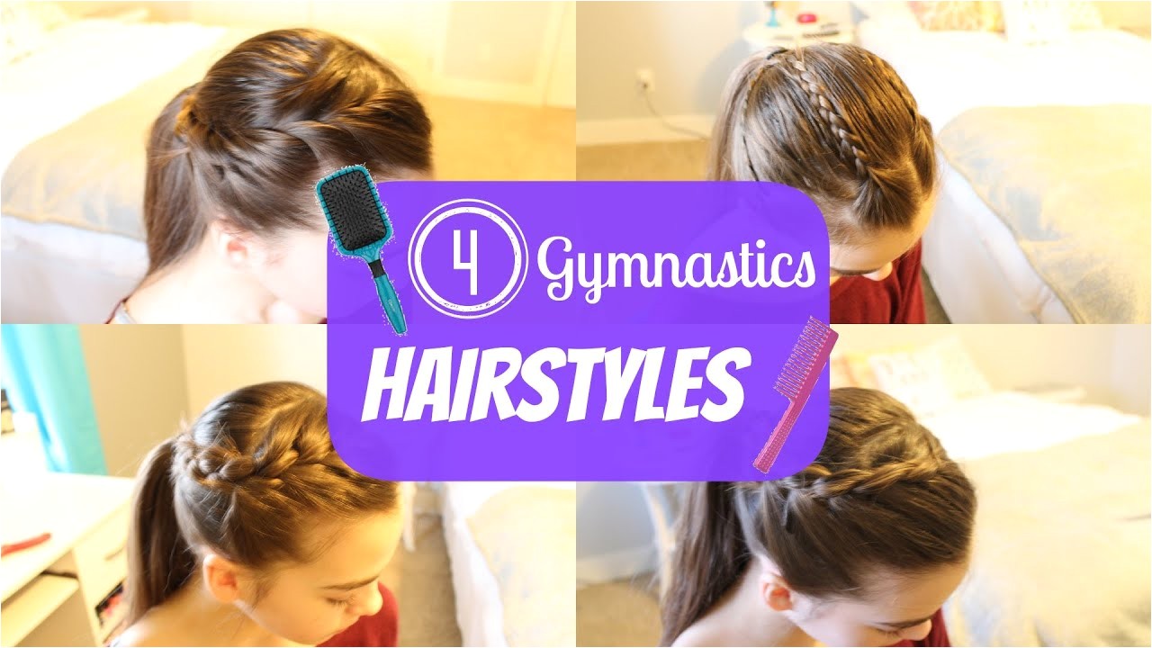 Easy Gymnastics Hairstyles Gymnastics Hairstyles