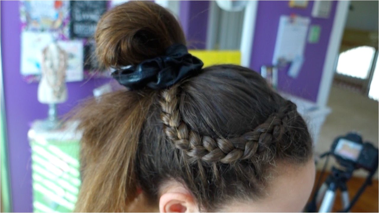 Easy Gymnastics Meet Hairstyles 4 Hairstyle Ideas for Gymnastics Everyday Gymnastics