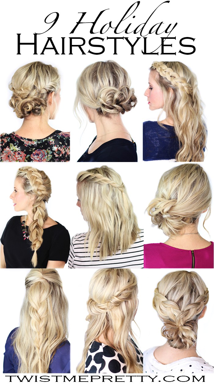 Easy Hairstyles for Christmas Parties 9 Holiday Hairstyles Twist Me Pretty