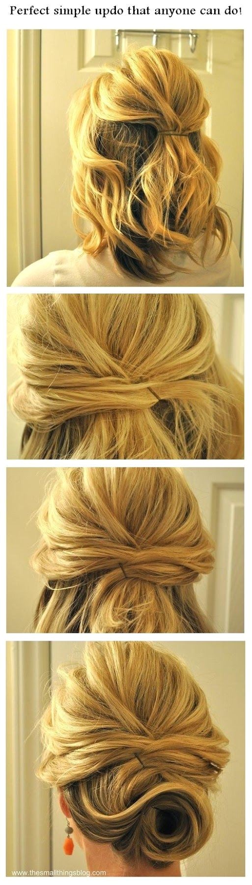 Easy Hairstyles for Medium Length Hair Step by Step 10 Amazing Step by Step Hairstyles for Medium Length Hair