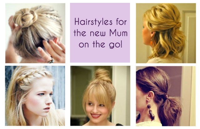 Easy Hairstyles for New Mums Quick Hairstyles for Working Moms Hairstyles