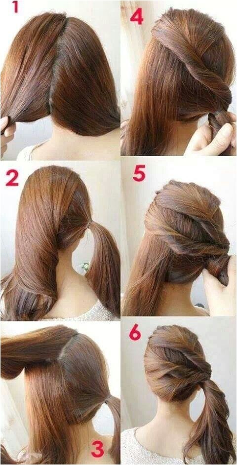 Easy Hairstyles for School Girls Step by Step 7 Easy Step by Step Hair Tutorials for Beginners Pretty