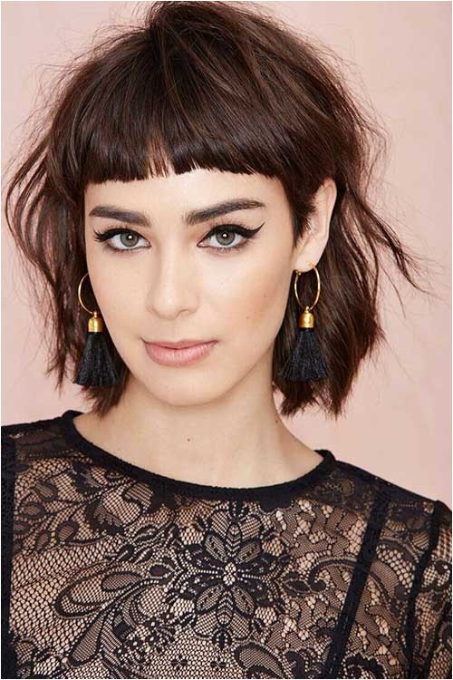 Easy Hairstyles for Short Hair with Bangs Cute Easy Hairstyle You Can Make 2018 Best Hairstyles Trend