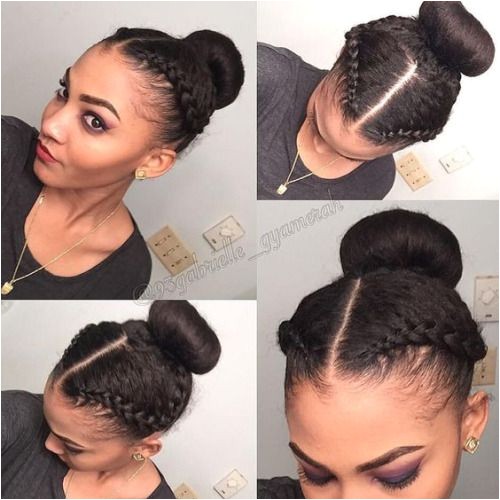 Easy Hairstyles for Short Relaxed Hair Simple Hairstyle for Protective Hairstyles for Relaxed