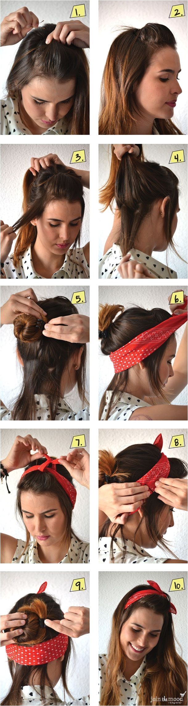 Easy Hairstyles with Bandanas 1000 Ideeën Over Bandana Haar Op Pinterest Bandana Haar