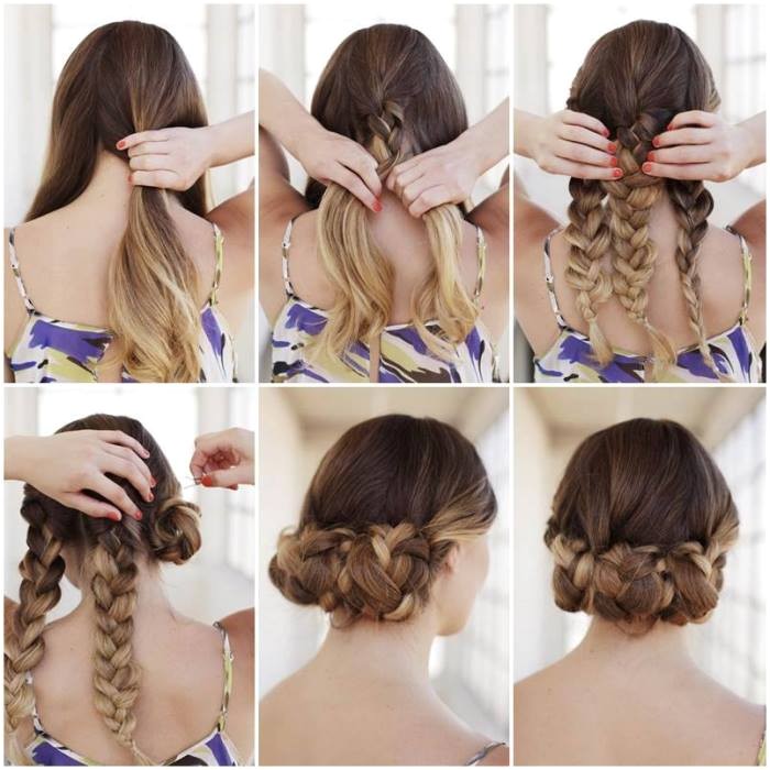 Easy Hairstyles with Instructions Bun Hairstyles for Your Wedding Day with Detailed Steps