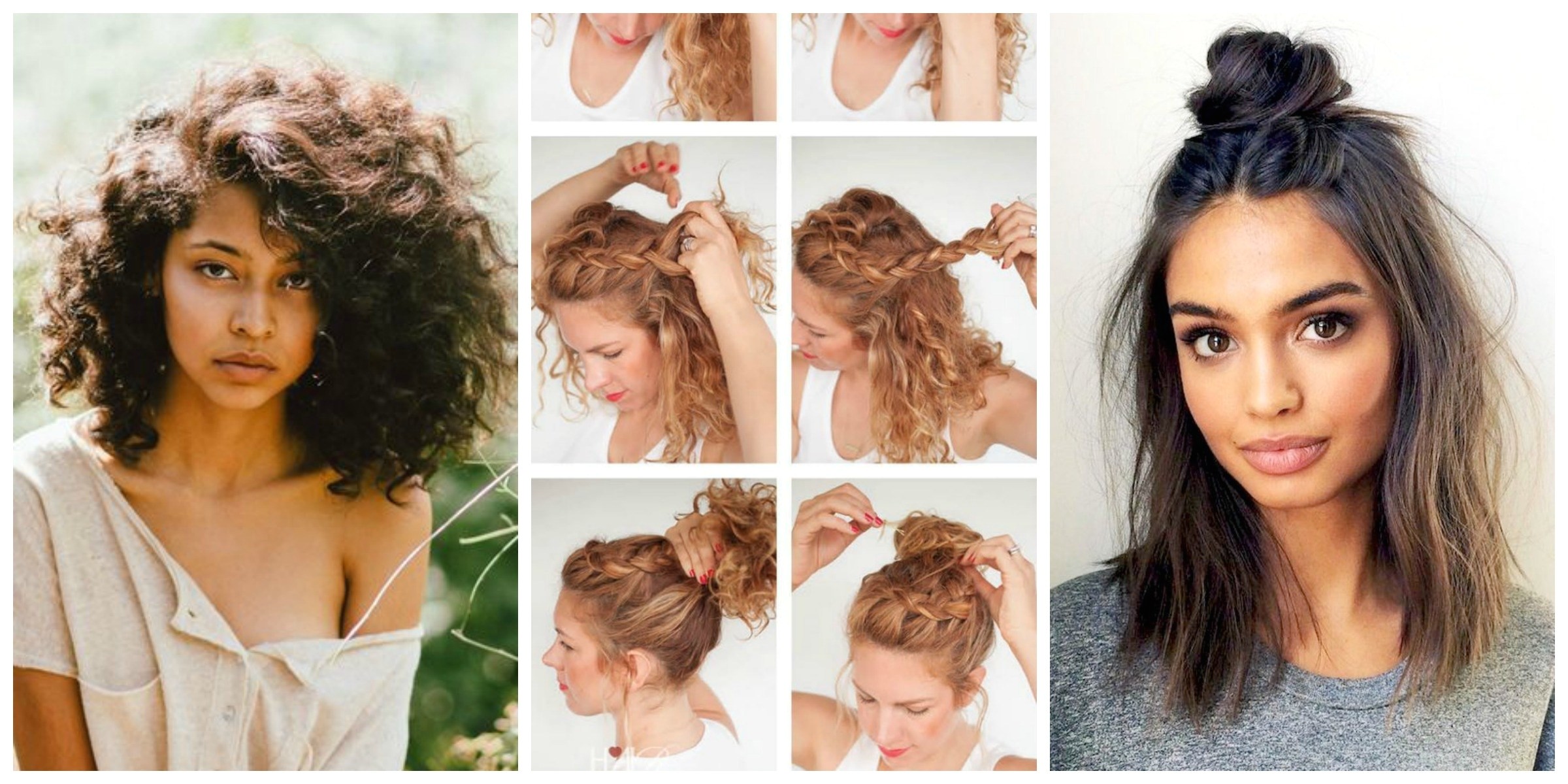 Easy Hairstyles without Heat No Heat Hairstyles that are Superpopular On Pinterest