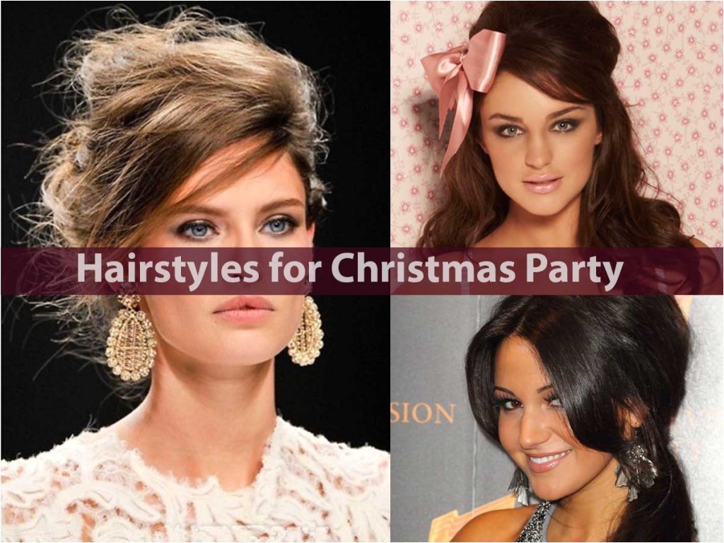Easy Holiday Party Hairstyles Hairstyles for Christmas Party Easy Hairstyles