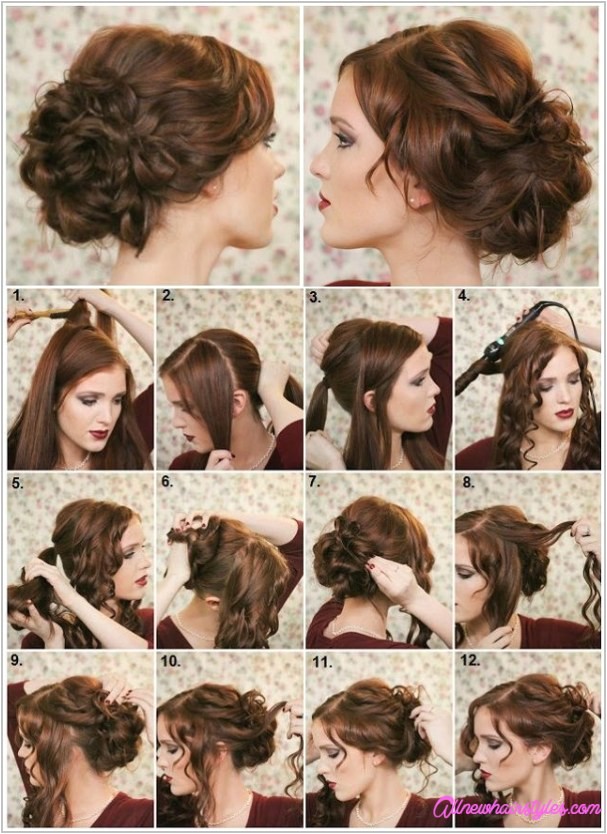 Easy Homecoming Hairstyles Do It Yourself Easy Do It Yourself Prom Hairstyles Allnewhairstyles