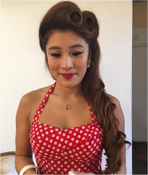 Easy Pin Up Hairstyles for Long Hair Pretty Hairstyles for Vintage Pin Up Hairstyles for Long