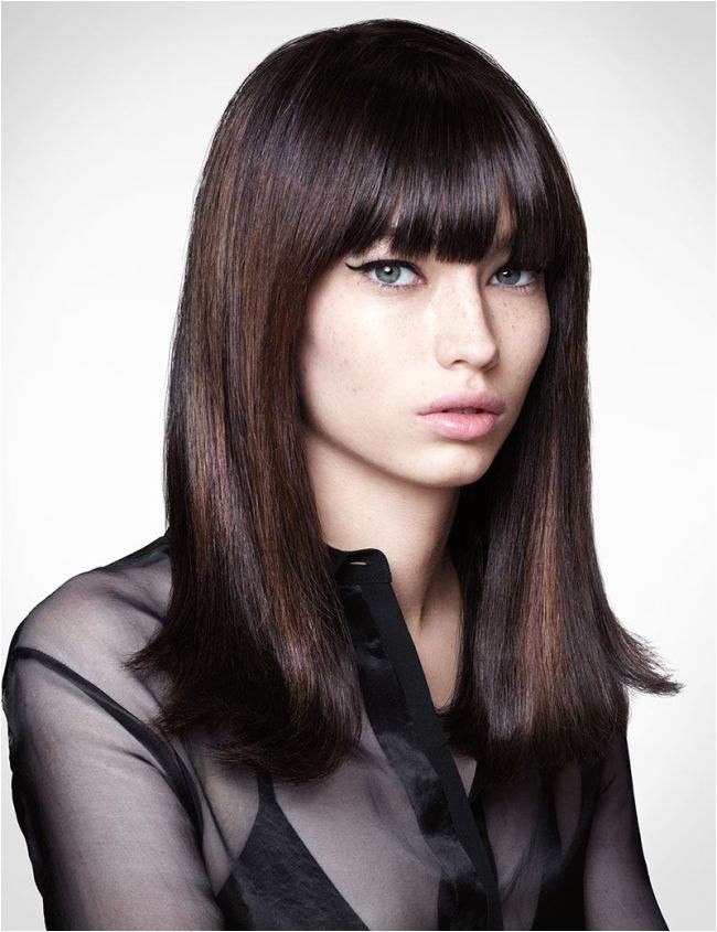 Easy to Do Hairstyles for Black Hair Easy to Do Party Hairstyles for Long Black Hair with Bangs