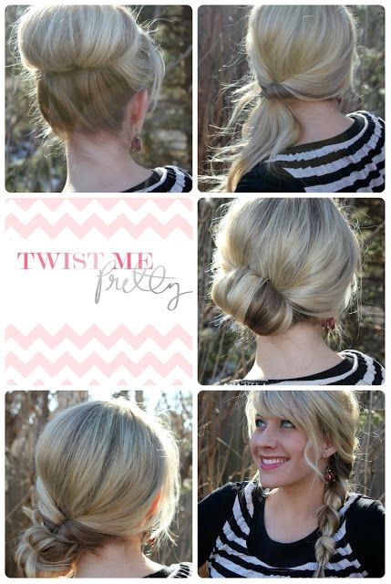 Easy Up Hairstyles for Shoulder Length Hair 18 Quick and Simple Updo Hairstyles for Medium Hair
