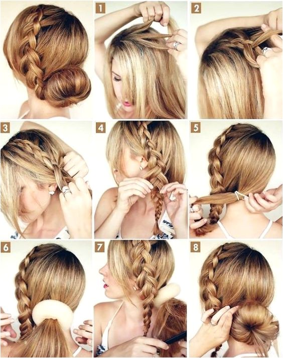 Fancy but Easy Hairstyles 37 Tipos De Peinados Con Trenzas Fáciles Paso A Paso 2018