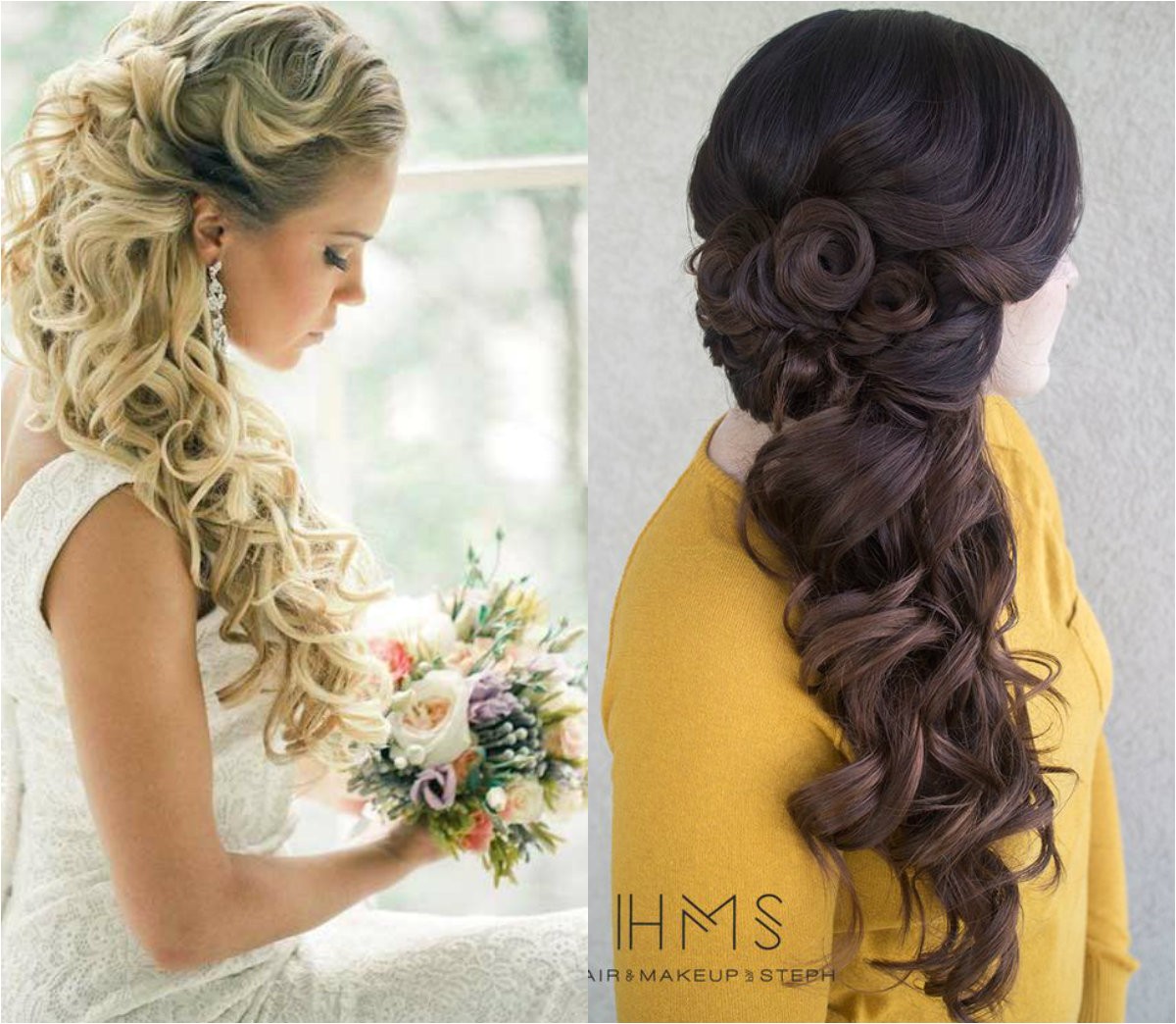 Half Up Half Down Side Wedding Hairstyles Classy Choice Of Half Up and Half Down Wedding Hairstyles