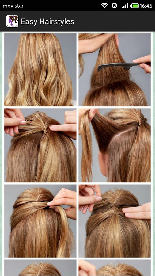 How to Do Cute Easy Hairstyles Step by Step Easy Hairstyles Step by Step android Apps On Google Play