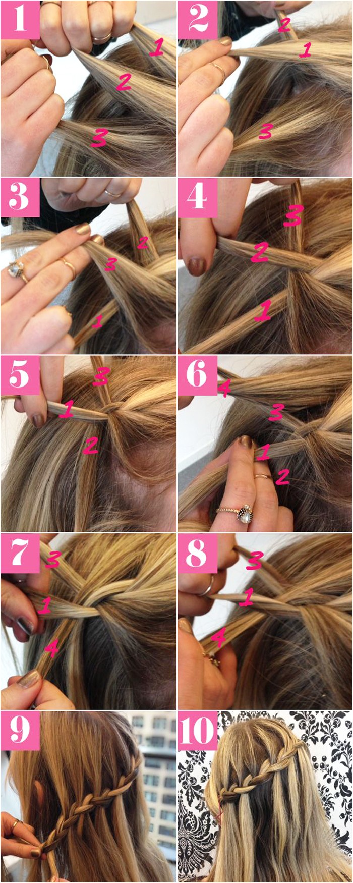 How to Do Easy Braided Hairstyles Easy Step by Step Hairstyles for Medium Hair