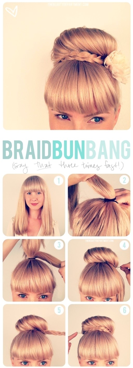 How to Do Easy Bun Hairstyles Hair Tutorials 20 Ways to Style Your Hair In Summer