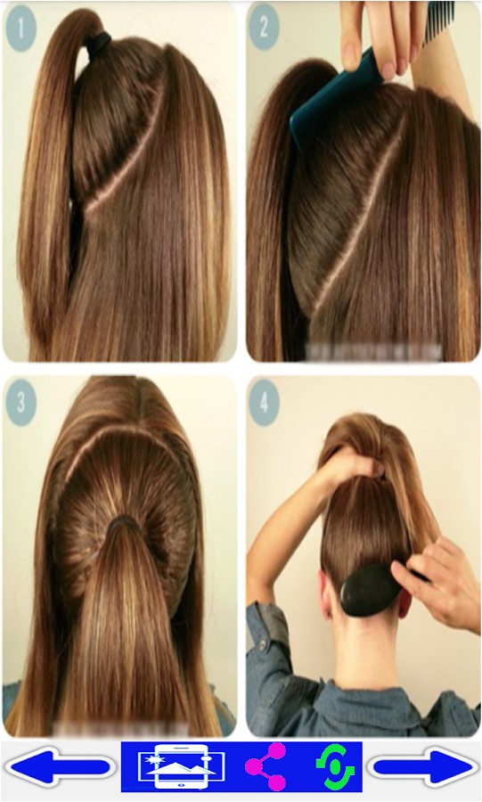 How to Make Easy Hairstyles Step by Step Step by Step Hairstyles android Apps On Google Play
