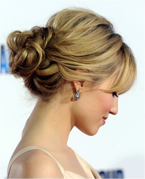 Loose Low Bun Wedding Hairstyles Loose Bun Hairstyles Weekly