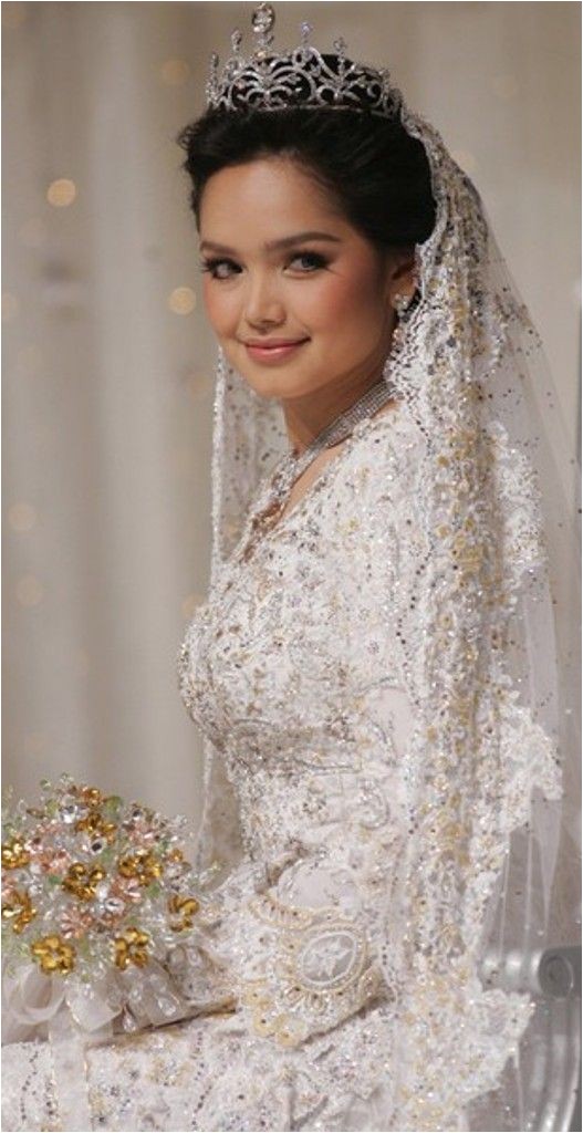 Malay Wedding Hairstyle Best 25 Malay Wedding Dress Ideas On Pinterest