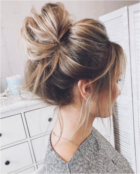 Messy Bun Hairstyles for Wedding 47 Messy Updo Hairstyles that You Can Wear Anytime Anywhere