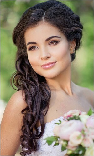 One Sided Wedding Hairstyles 30 Stunning Wedding Hairstyles for Long Hair