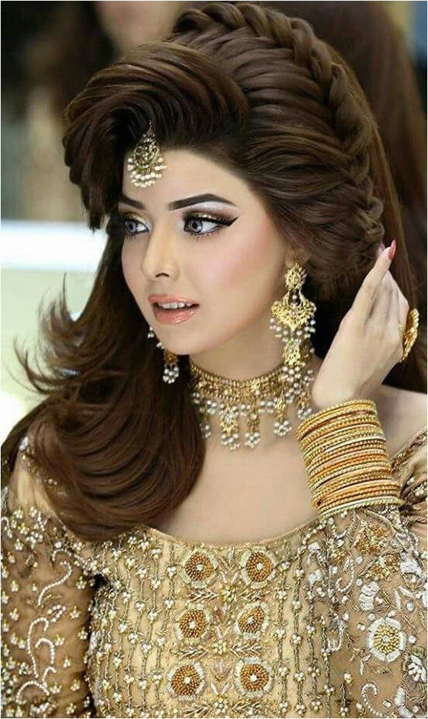 Pakistani Easy Hairstyle Pakistani Wedding Haircuts for Walima 2018 Easy and Chic