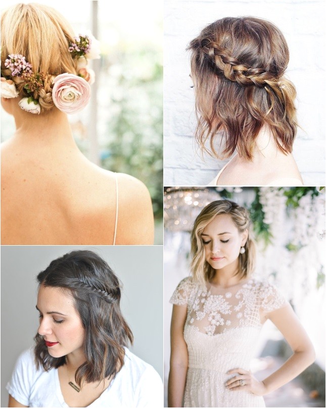 Short Hairstyles for Bridesmaids for A Weddings 9 Short Wedding Hairstyles for Brides with Short Hair