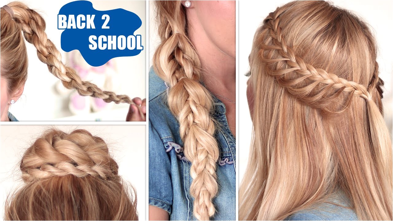 Simple Easy Hairstyles for Long Hair for School Quick and Easy Hairstyles for School for Long Hair