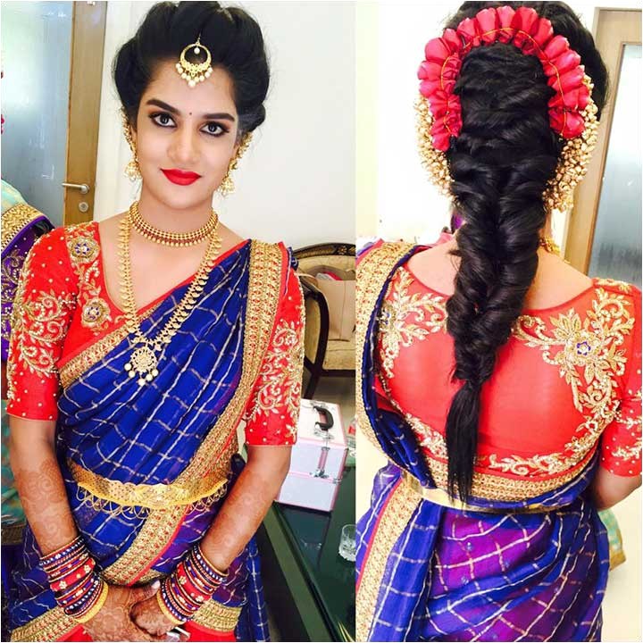 South Indian Wedding Hairstyles Pictures Perfect south Indian Bridal Hairstyles for Receptions