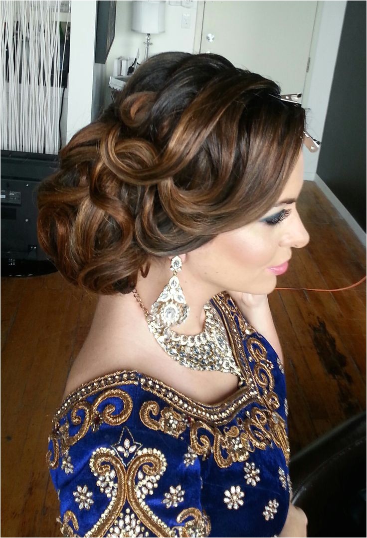 Updo Hairstyles for Indian Weddings 16 Glamorous Indian Wedding Hairstyles Pretty Designs