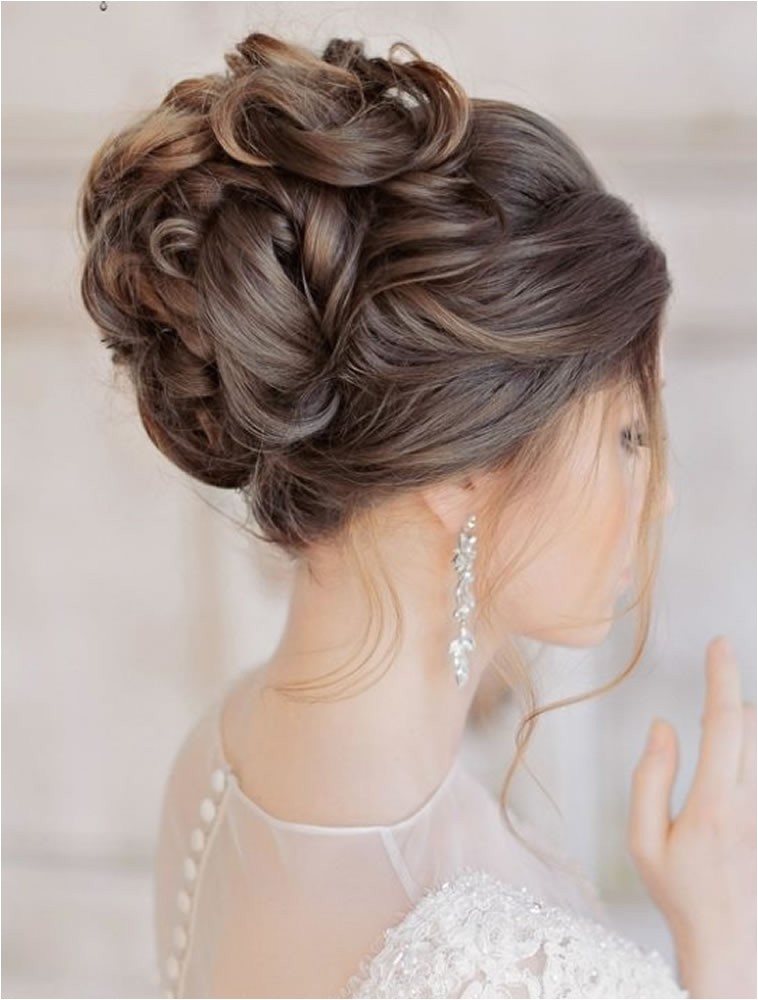 Updo Hairstyles for Weddings 2018 Wedding Updo Hairstyles for Brides