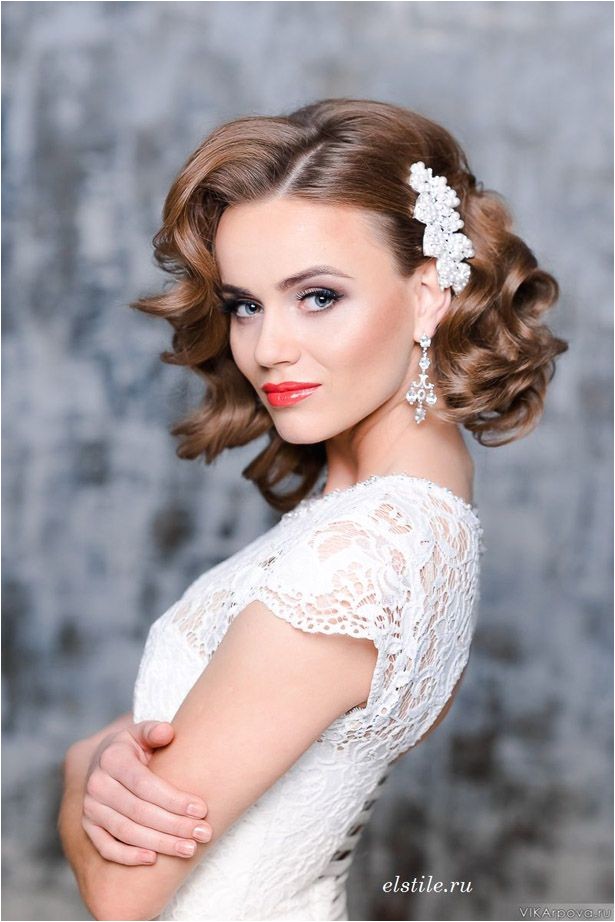 Vintage Wedding Hairstyles for Medium Length Hair 136 Exquisite Wedding Hairstyles for Brides & Bridesmaids