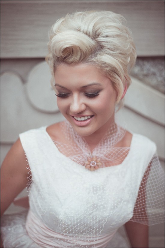 Vintage Wedding Hairstyles for Short Hair Short Vintage Wedding Hairstyles to Inspire You