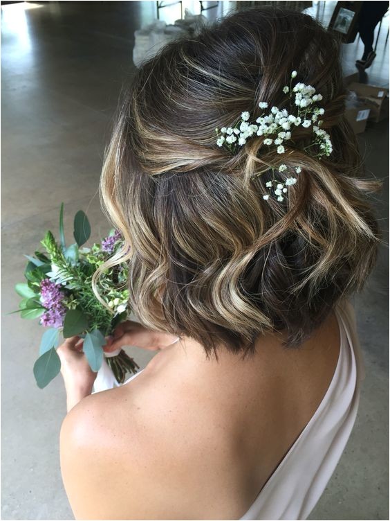 Wedding Day Hairstyles for Short Hair Most Beautiful Wedding Hairstyle Ideas for Short Hair