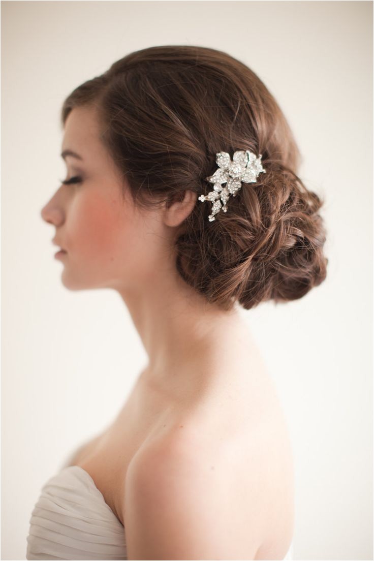 Wedding Hairstyles Buns to the Side Best 25 Bridal Side Bun Ideas On Pinterest
