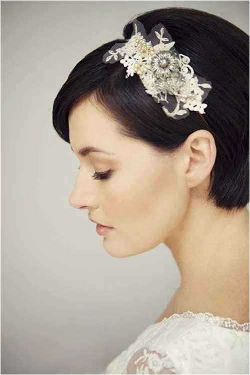 Wedding Hairstyles for Bobs 30 Wedding Hair Styles for Short Hair