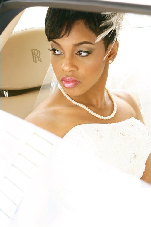 Wedding Hairstyles for Short Hair Black Women 20 Bridal Short Hair Ideas
