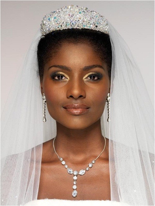 Wedding Hairstyles for Women Of Color Short Hairstyles for Black Women Wedding with Tiara and