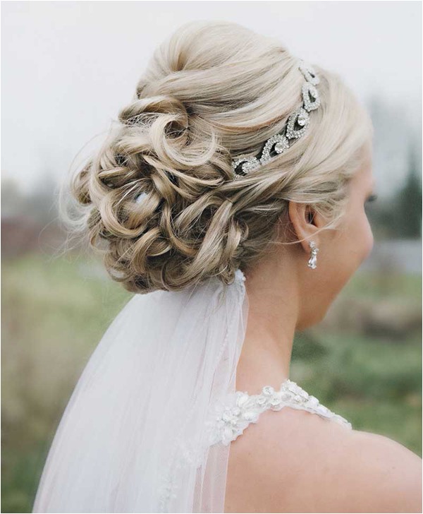 Wedding Hairstyles with Headband and Veil 39 Stunning Wedding Veil & Headpiece Ideas for Your 2016